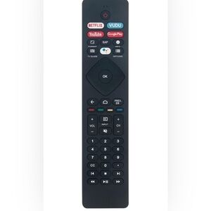 NH800UP Voice Replace Remote Control Applicable for Philips Android Smart TV New